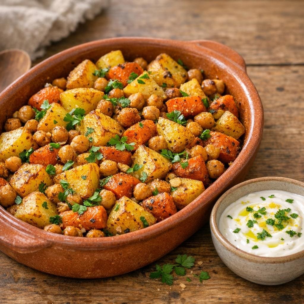 légumes rôtis épicés