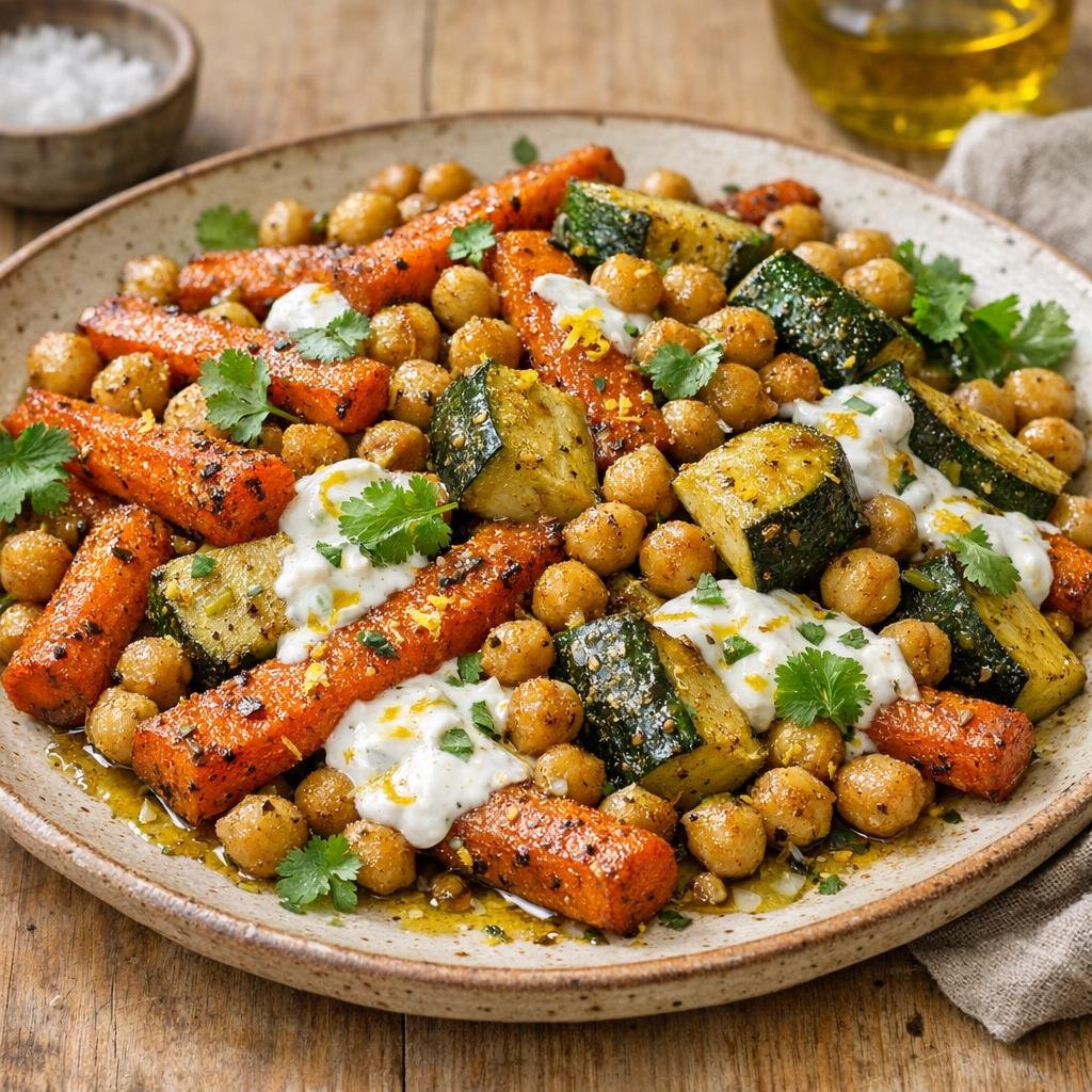 légumes rôtis parfumés