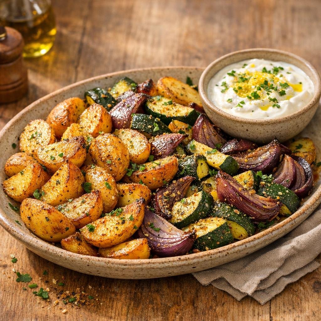 Légumes rôtis provençaux au Fusion Provençale avec Assemblage Fusion Provençale