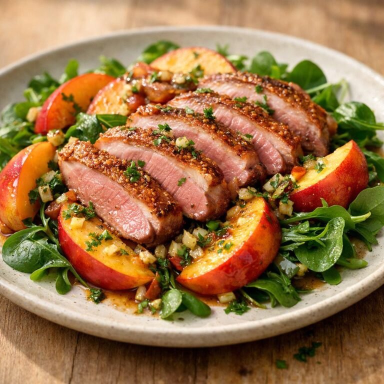 Magret de canard sauce chien