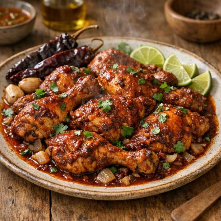 Marinade Guajillo poulet