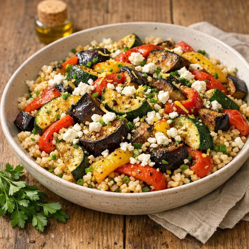 légumes grillés citron