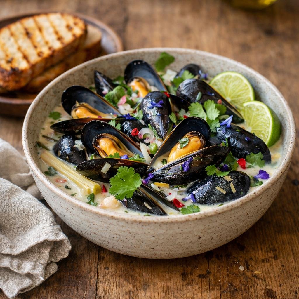 Moules coco Bora-Bora