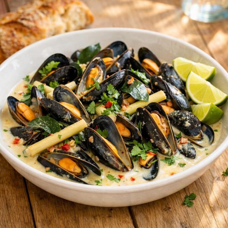 Moules vapeur coco kaloupilé
