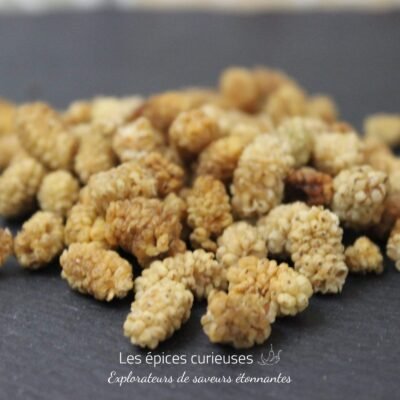 Mulberry Mûres Blanches séchée - Les Épices Curieuses