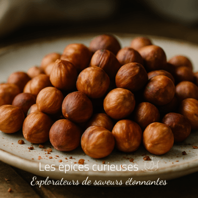 Noisettes décortiquée torréfiées - Les Épices Curieuses