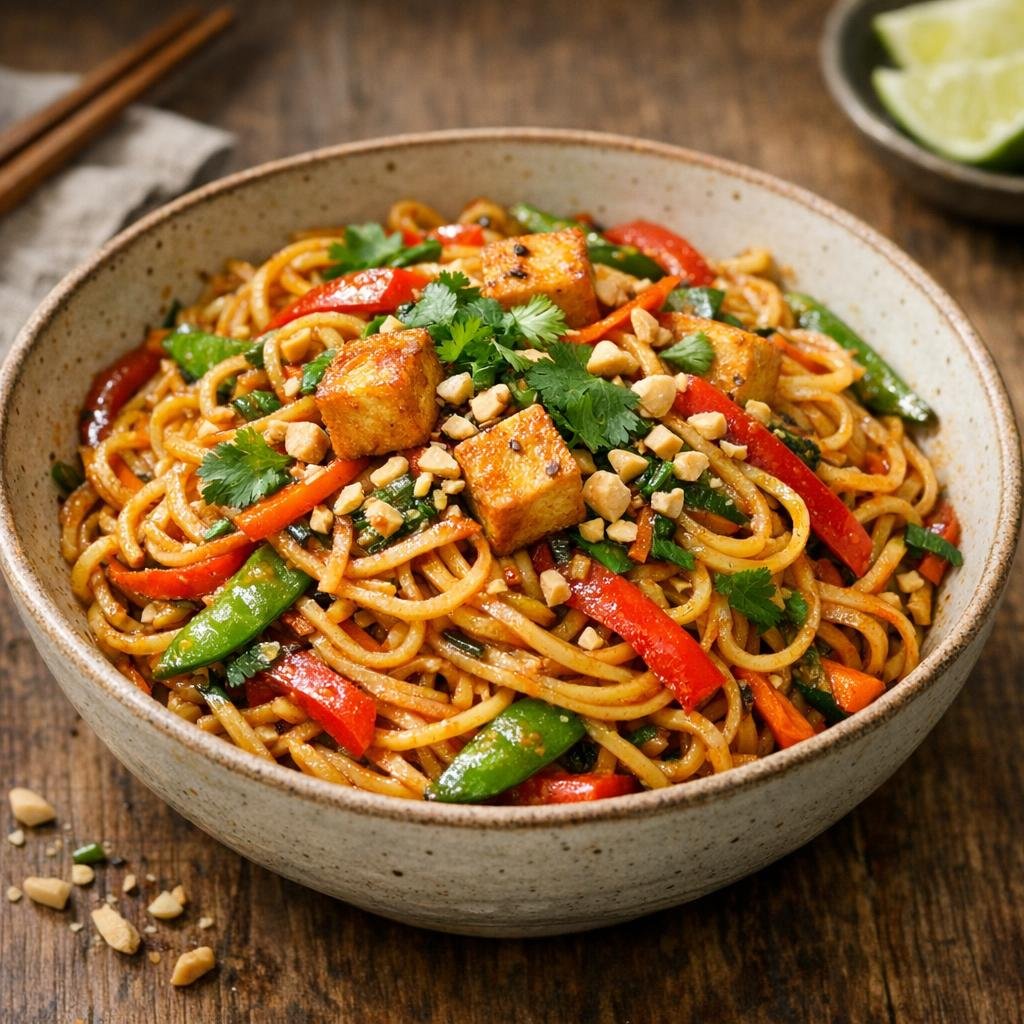 nouilles sautées citronnelle