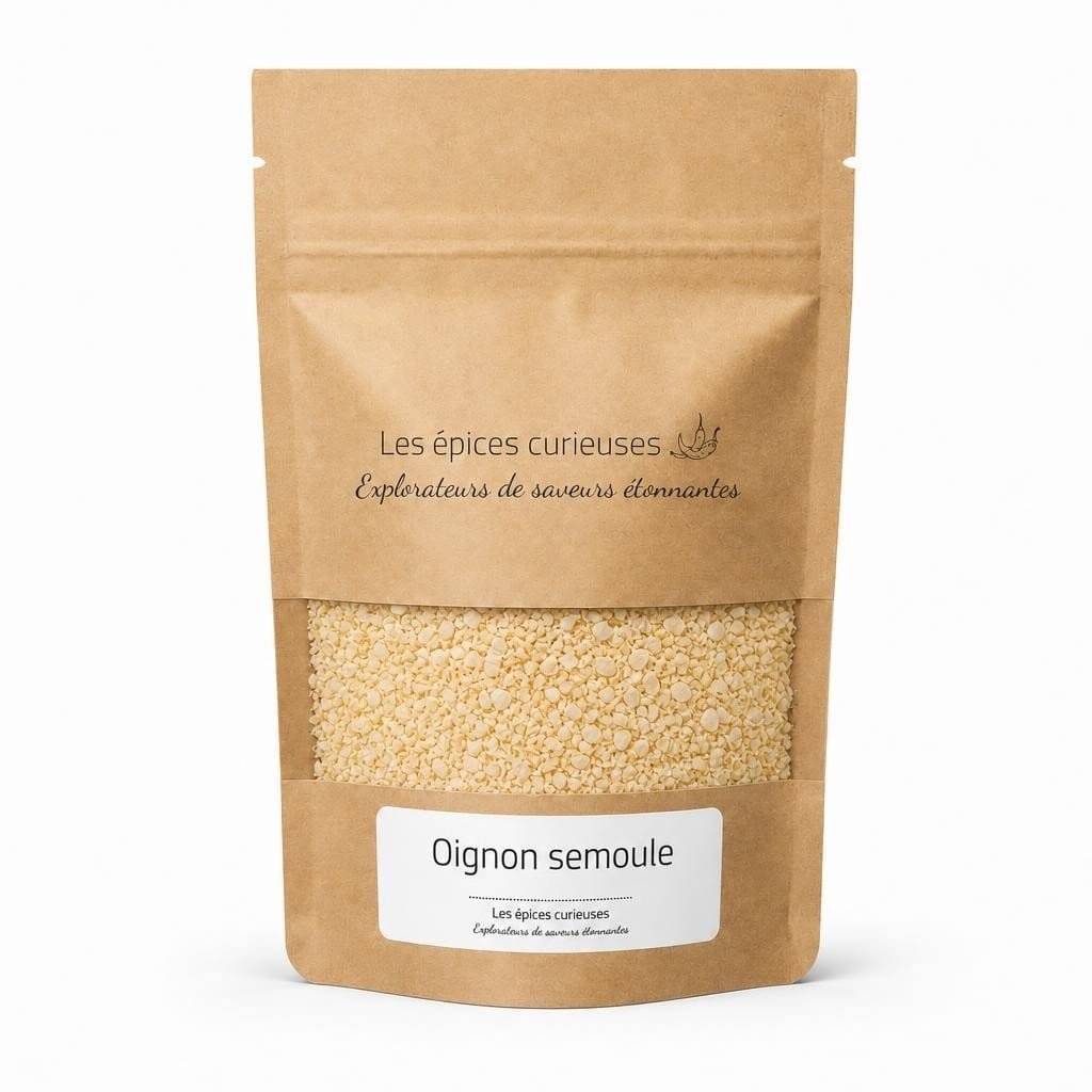 Oignon semoule - Packaging - Les Épices Curieuses