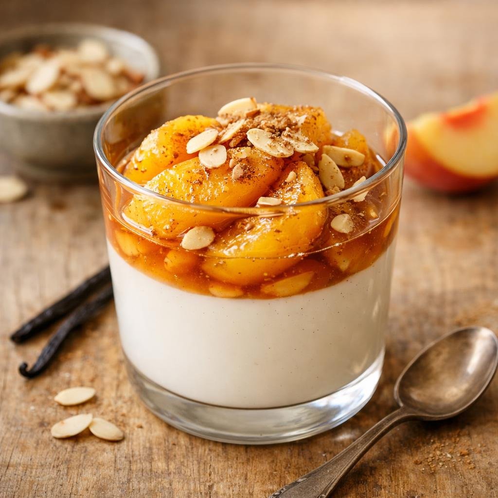 panna cotta végétale vanille