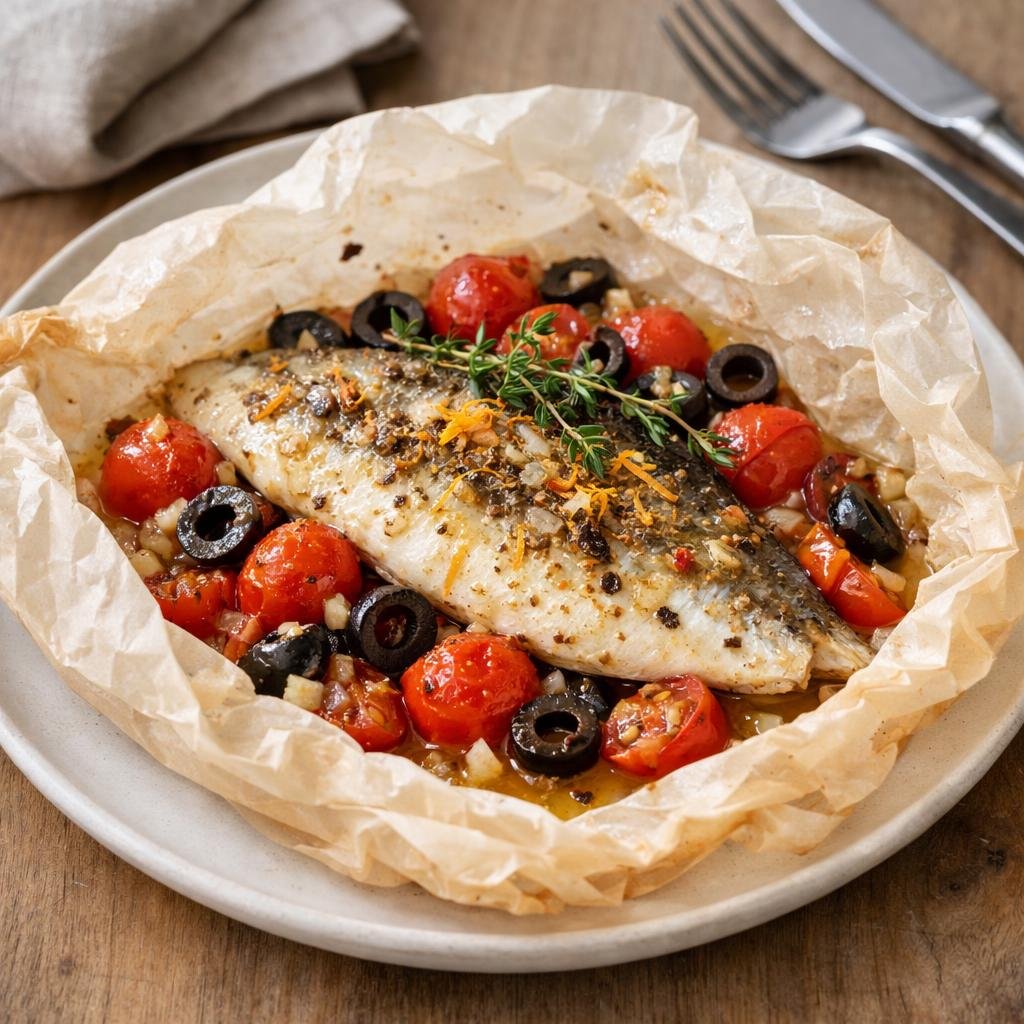 dorade en papillote