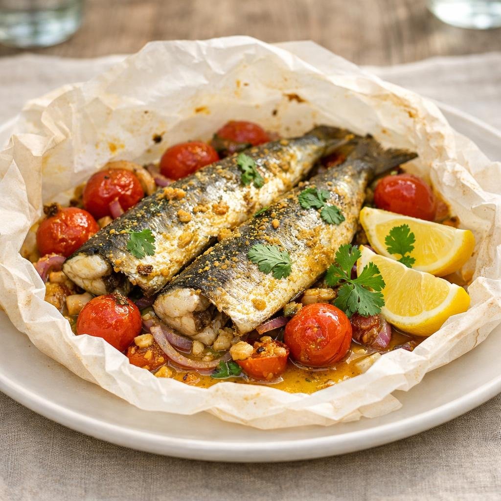 papillotes de sardines