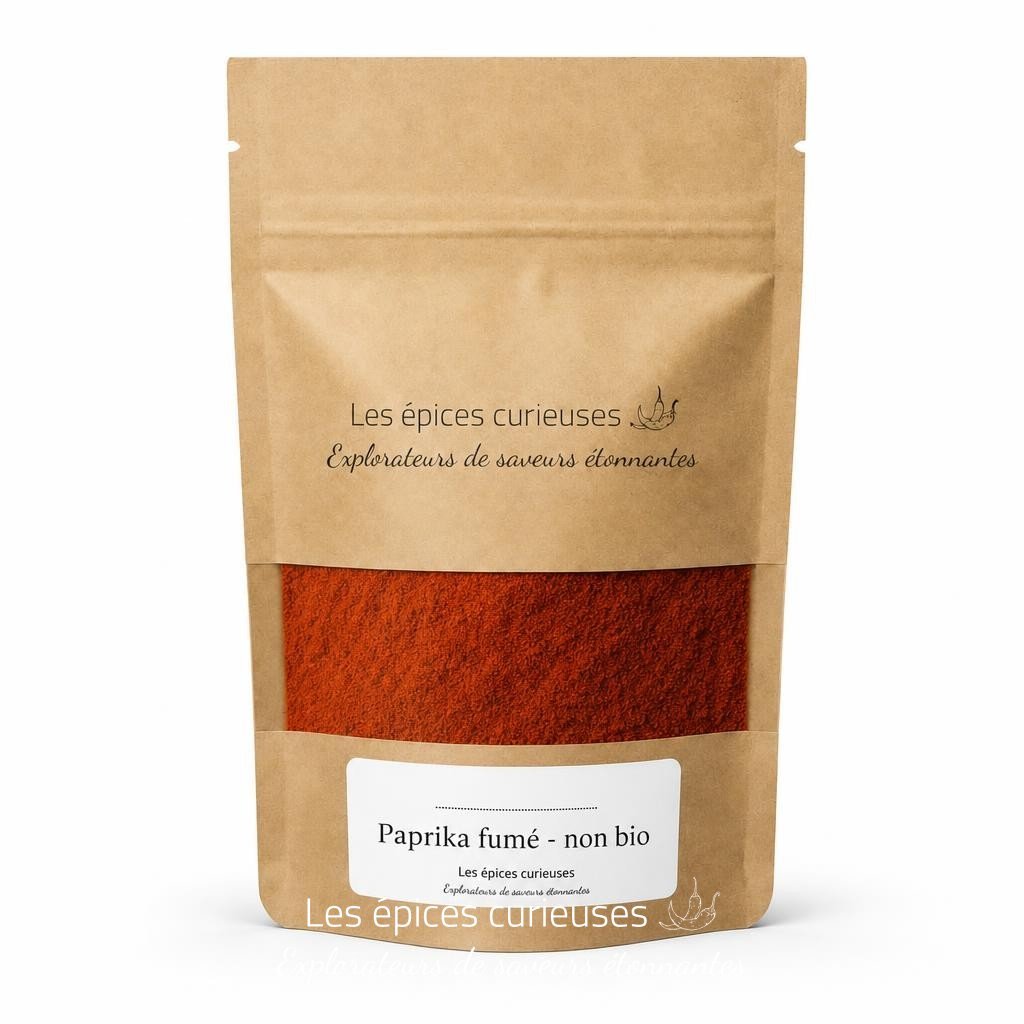 Paprika fumé - non bio - Packaging - Les Épices Curieuses