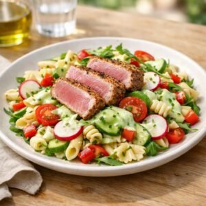 Pasta froide béarnaise