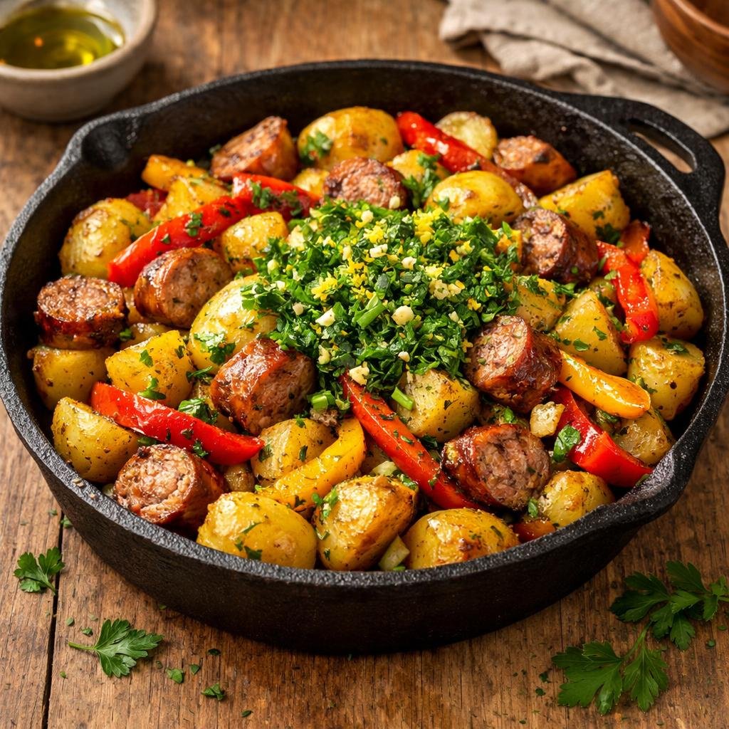 Patates sautées épicées