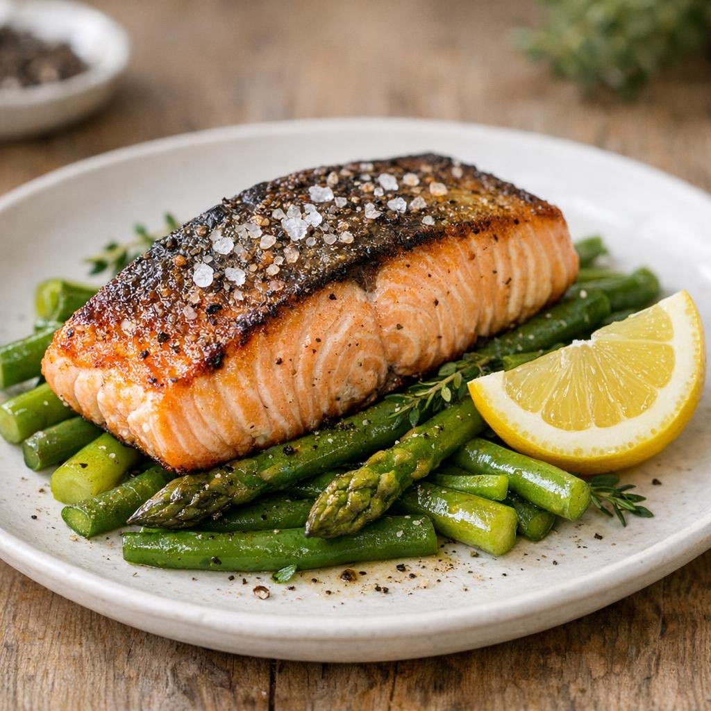 saumon grillé