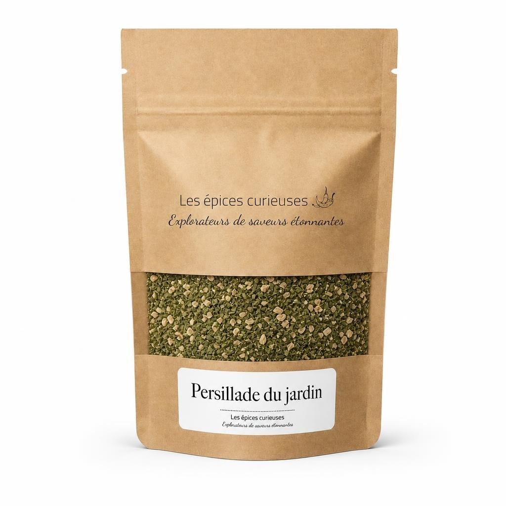 Persillade du jardin - Packaging - Les Épices Curieuses