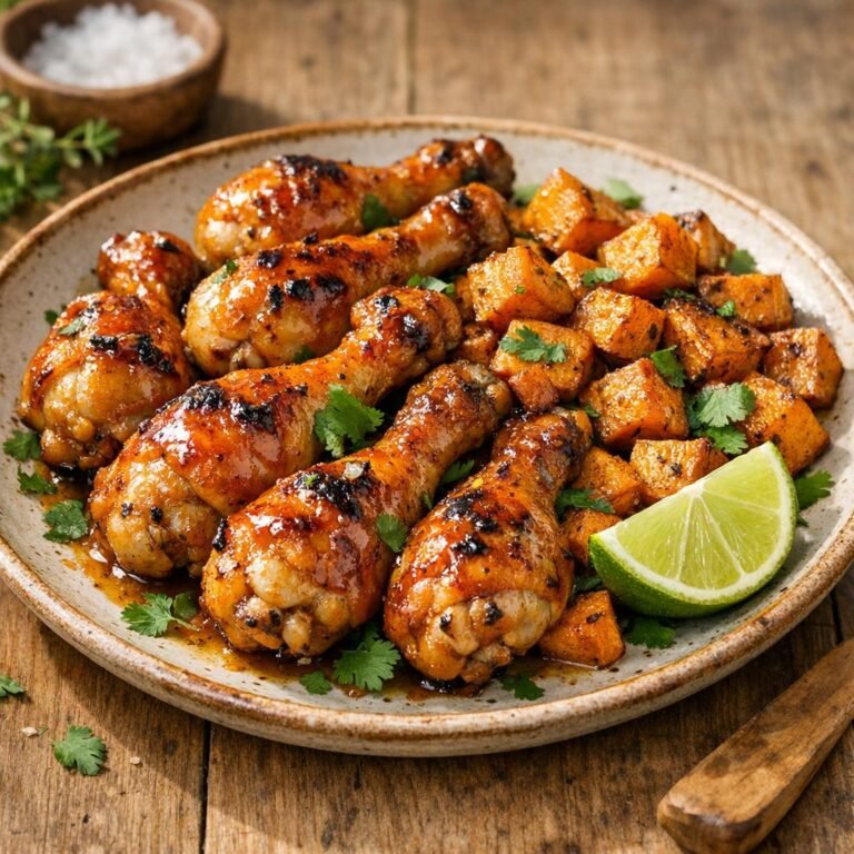pilons de poulet mangue