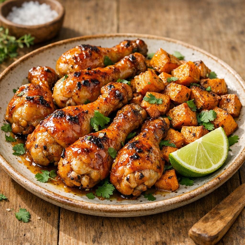 pilons de poulet mangue