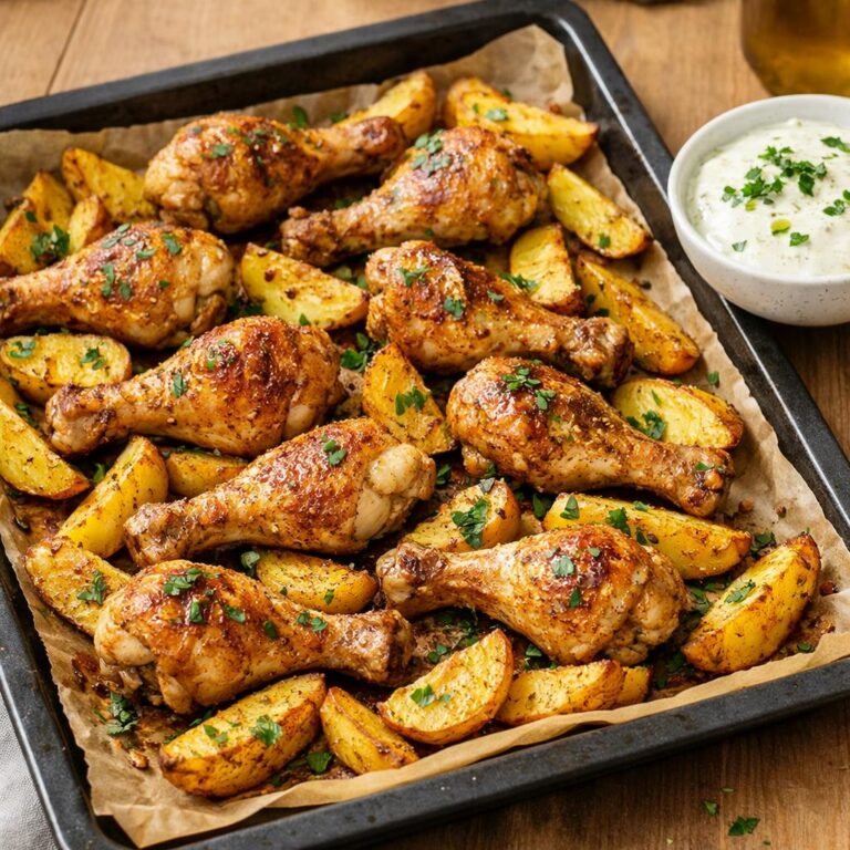 Pilons et potatoes rôtis