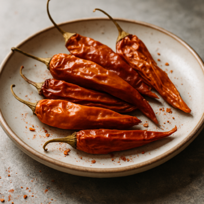Piment Aji Amarillo - Piment entier et séché - Les Épices Curieuses