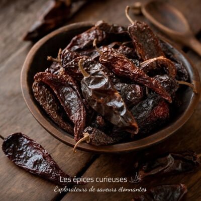 Piment Chipotle morita entier - Les Épices Curieuses