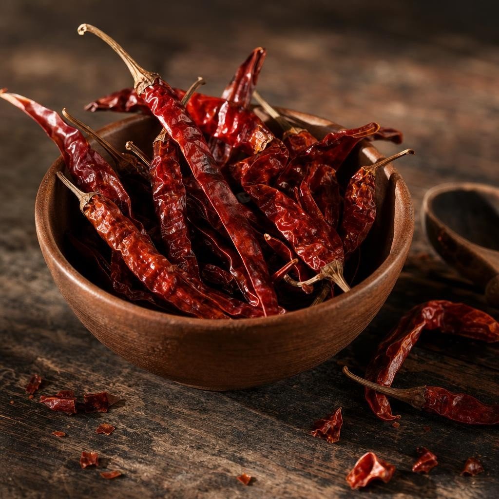 Piment Espagnol ou piment de Cayenne - Piment entier et séché - Les Épices Curieuses