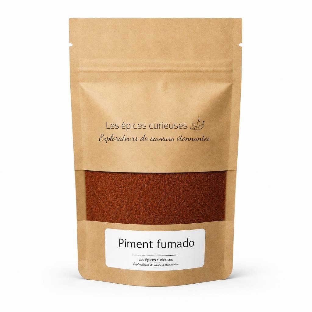 Piment fumado - Packaging - Les Épices Curieuses