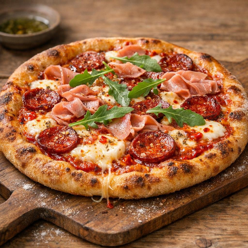 Pizza Yolo pimentée