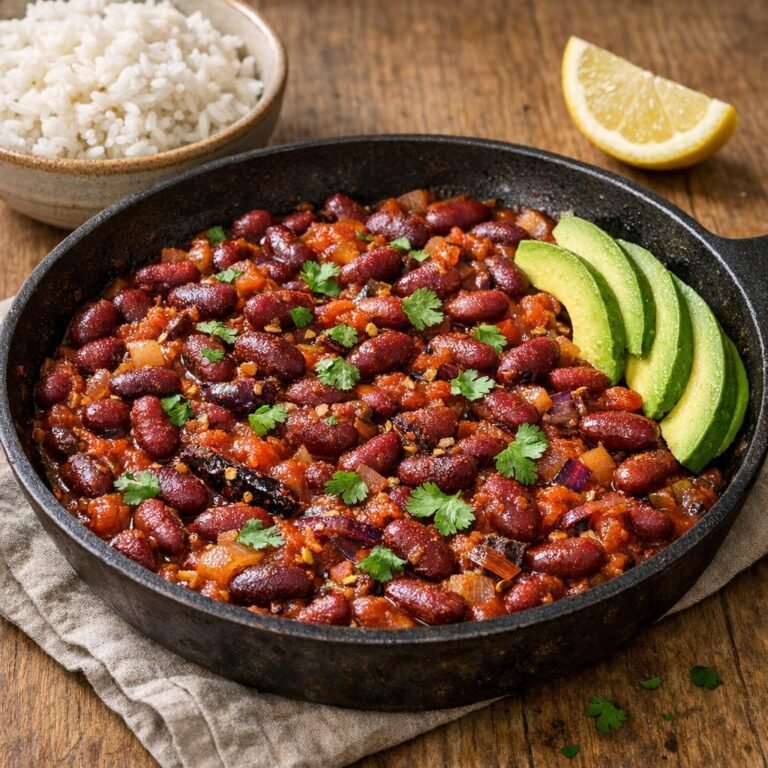 haricots rouges Serrano