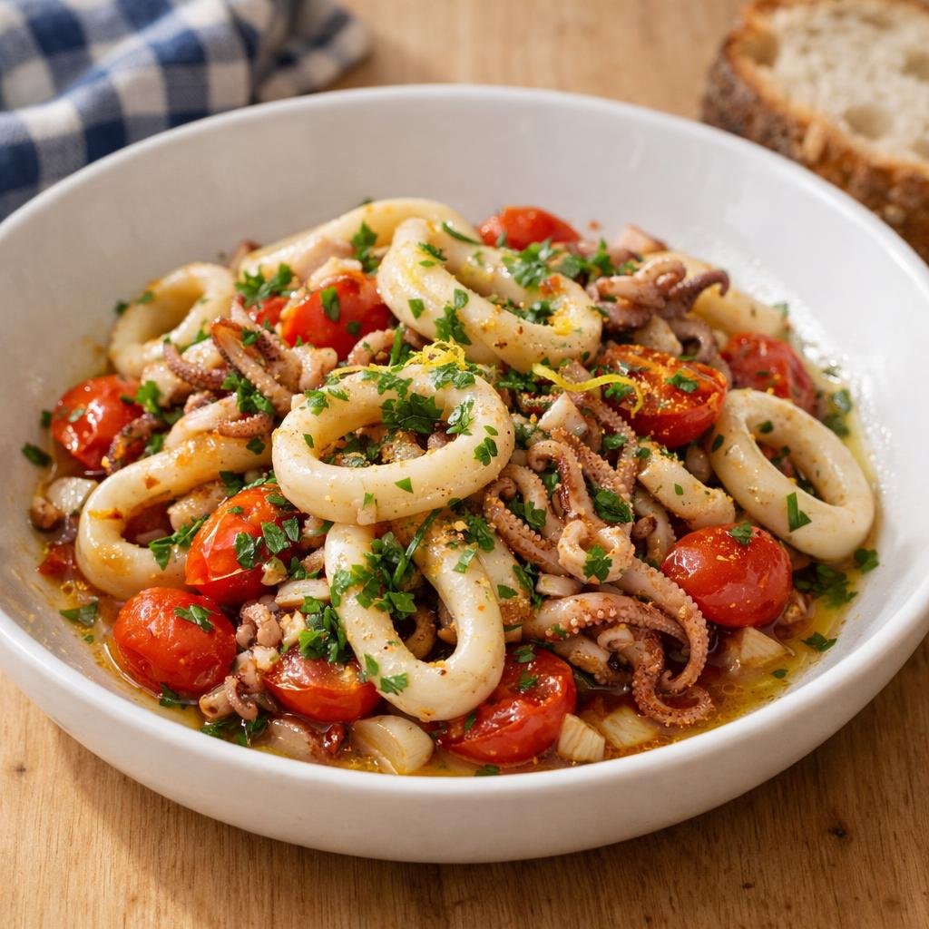 calamars à l'andalouse