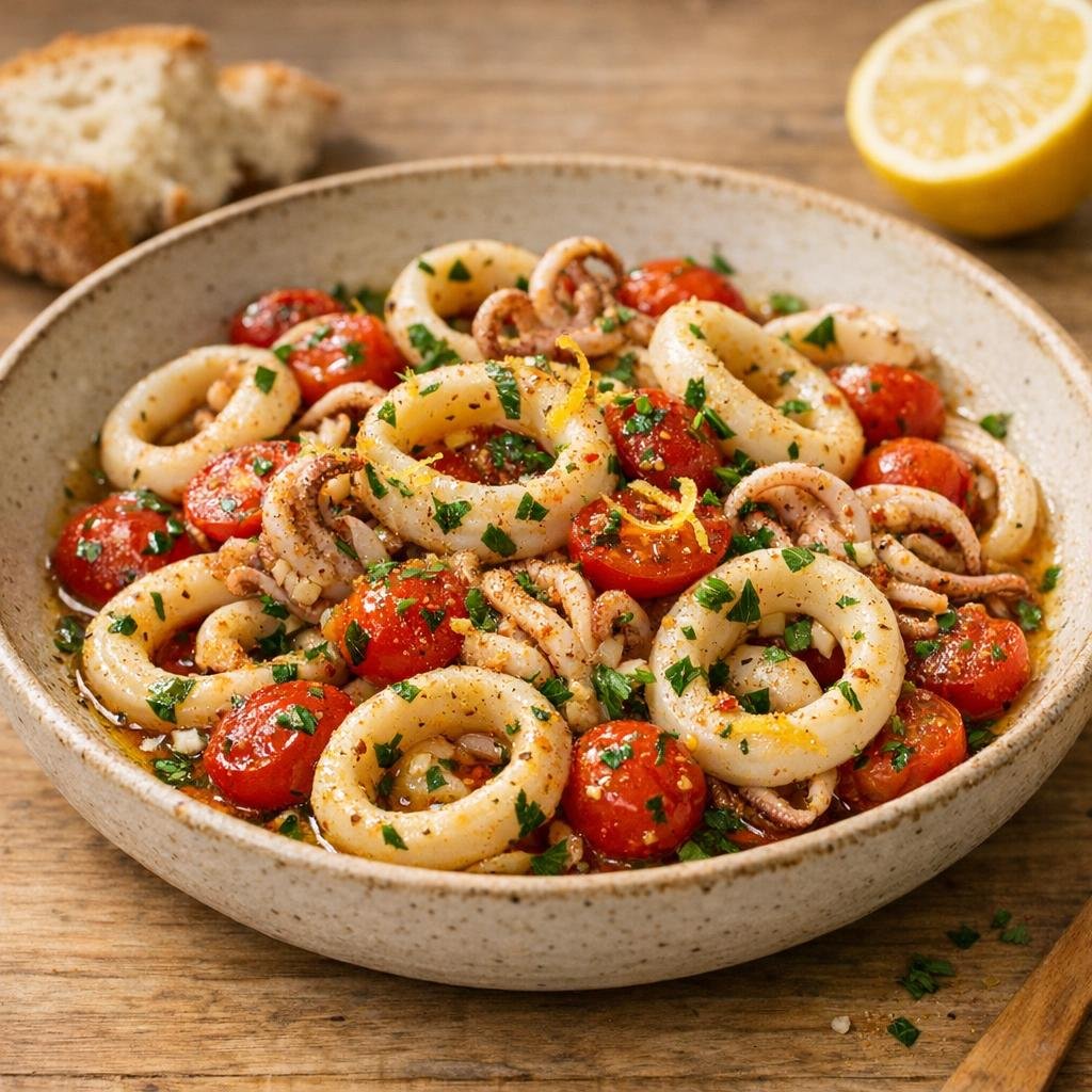 Calamars à l'andalouse