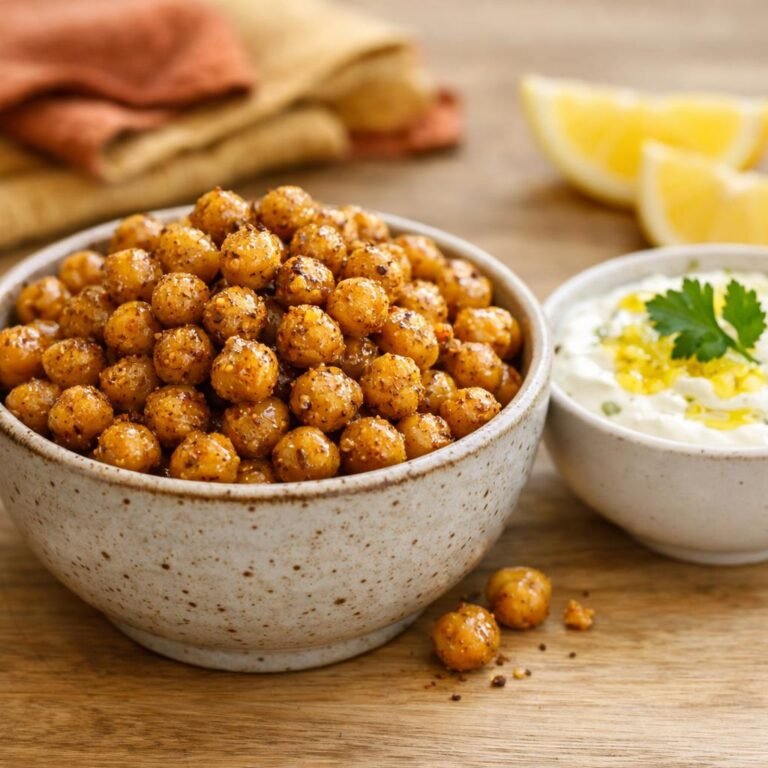 Pois chiches croustillants