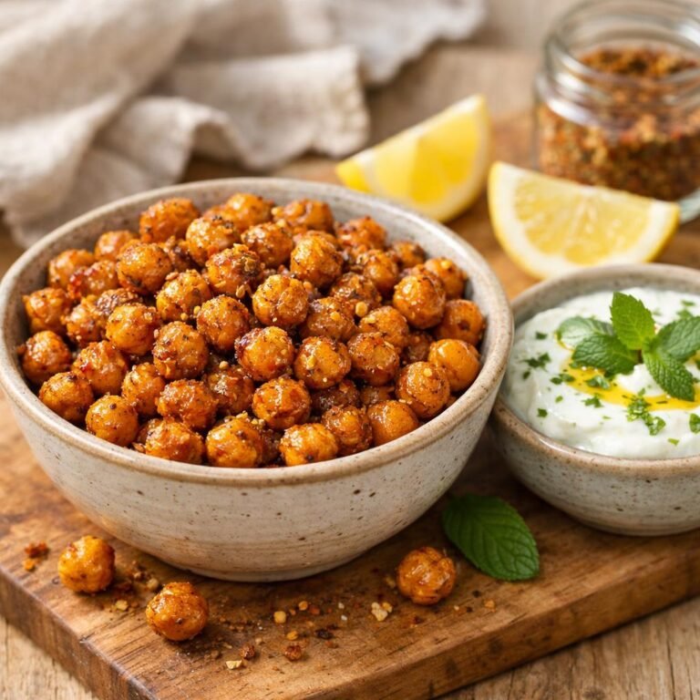 Pois chiches croustillants