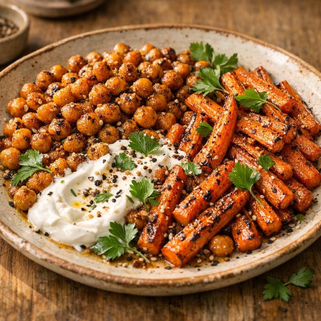 pois chiches rôtis