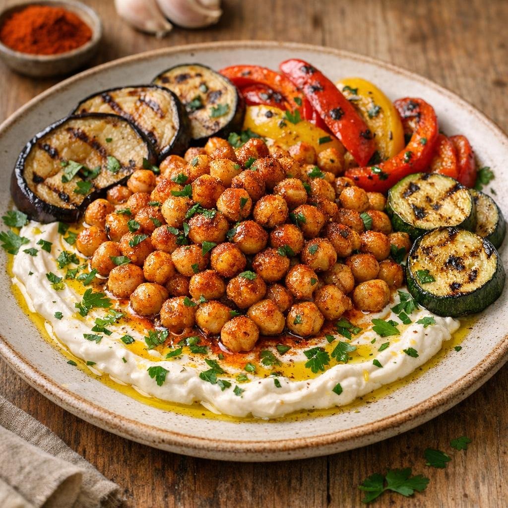 pois chiches rôtis