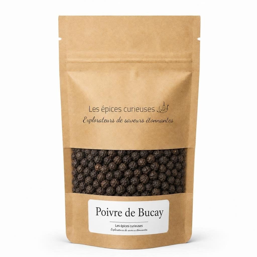 Poivre de Bucay - Packaging - Les Épices Curieuses