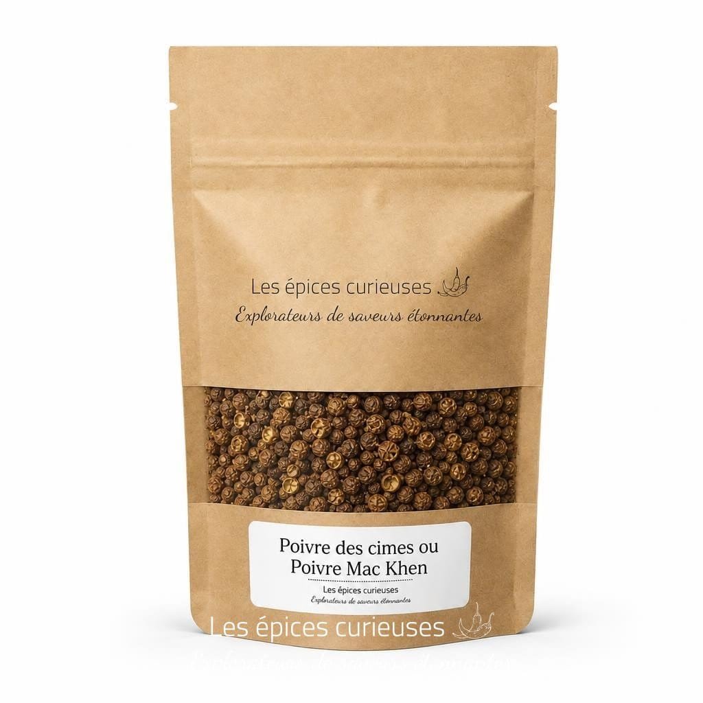 Poivre des cimes ou Poivre Mac Khen - Packaging - Les Épices Curieuses
