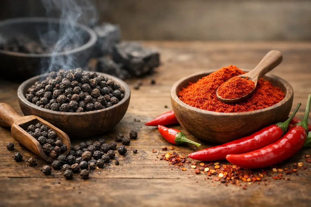 Poivre fumé ou piment doux : lequel choisir ?