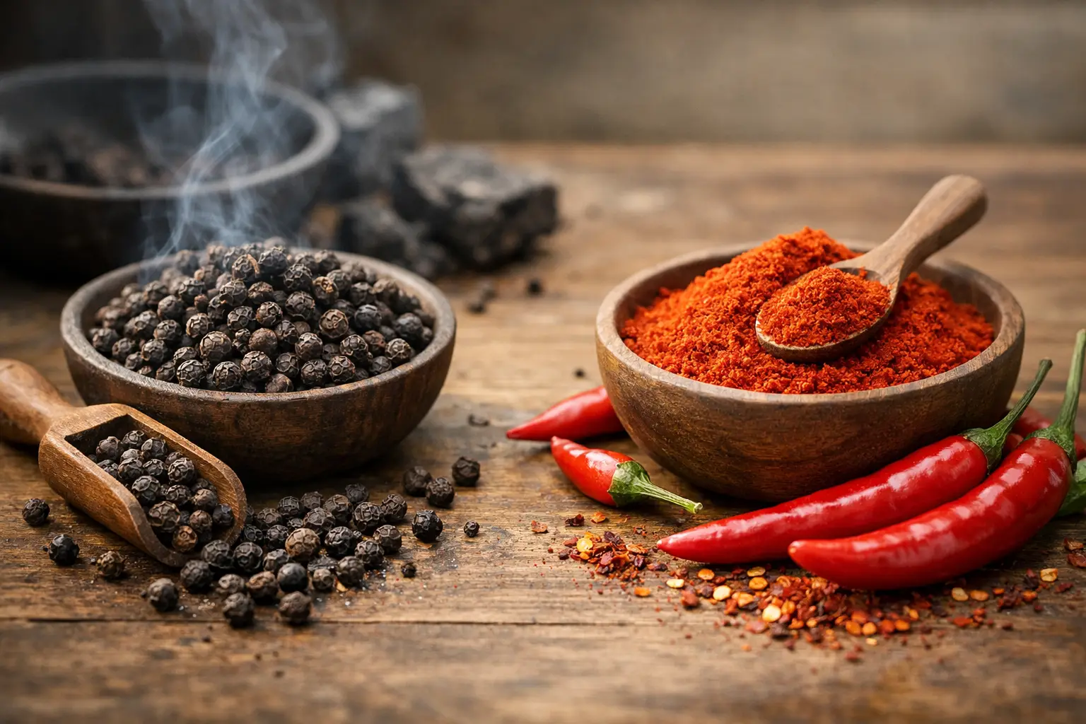 Poivre fumé ou piment doux : lequel choisir ?
