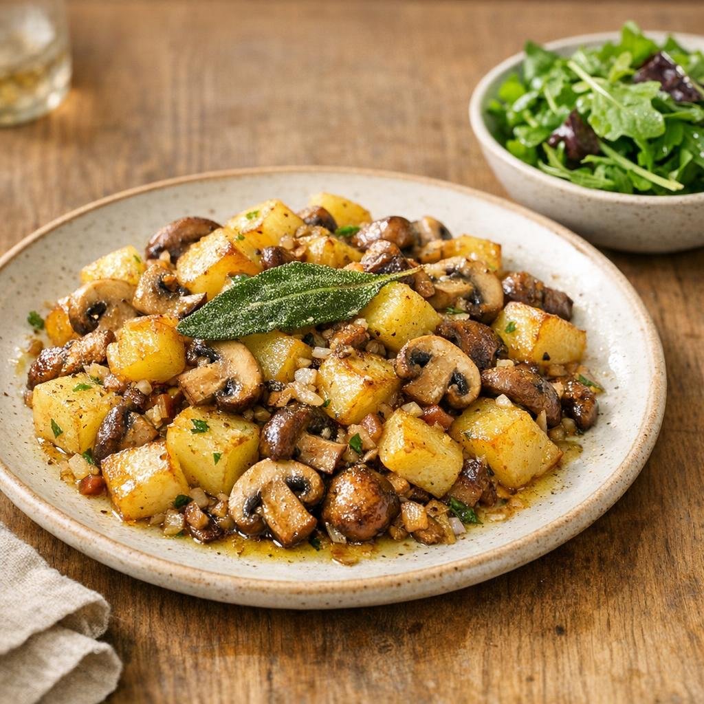 pommes de terre à la sauge
