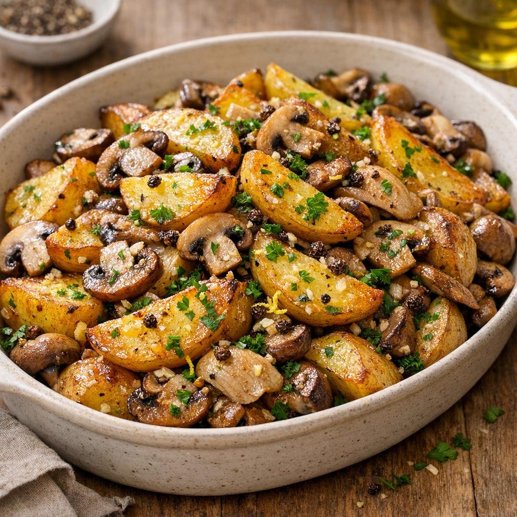pommes de terre rôties Andaliman