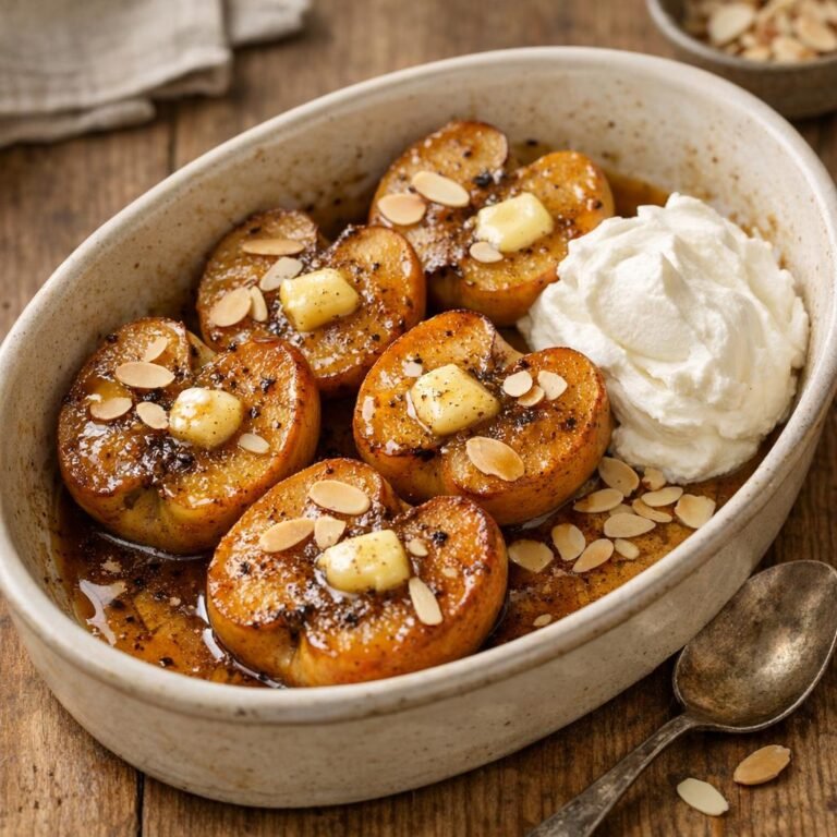 Pommes rôties à la vanille de Madagascar avec Sucre à la vanille de Madagascar