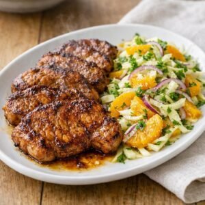 Porc grillé cannelle