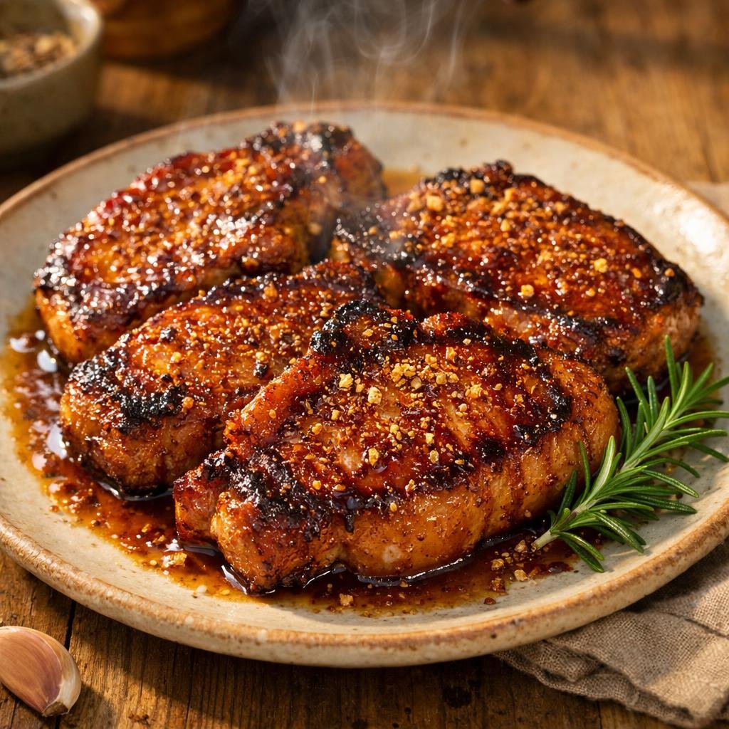 Porc laqué au sirop d'érable