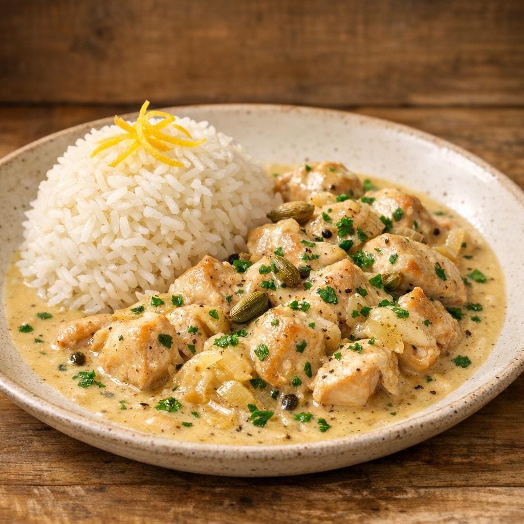 poulet à la cardamome
