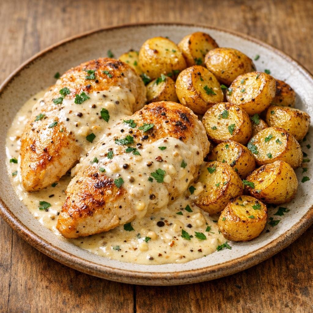 Poulet à la maniguette