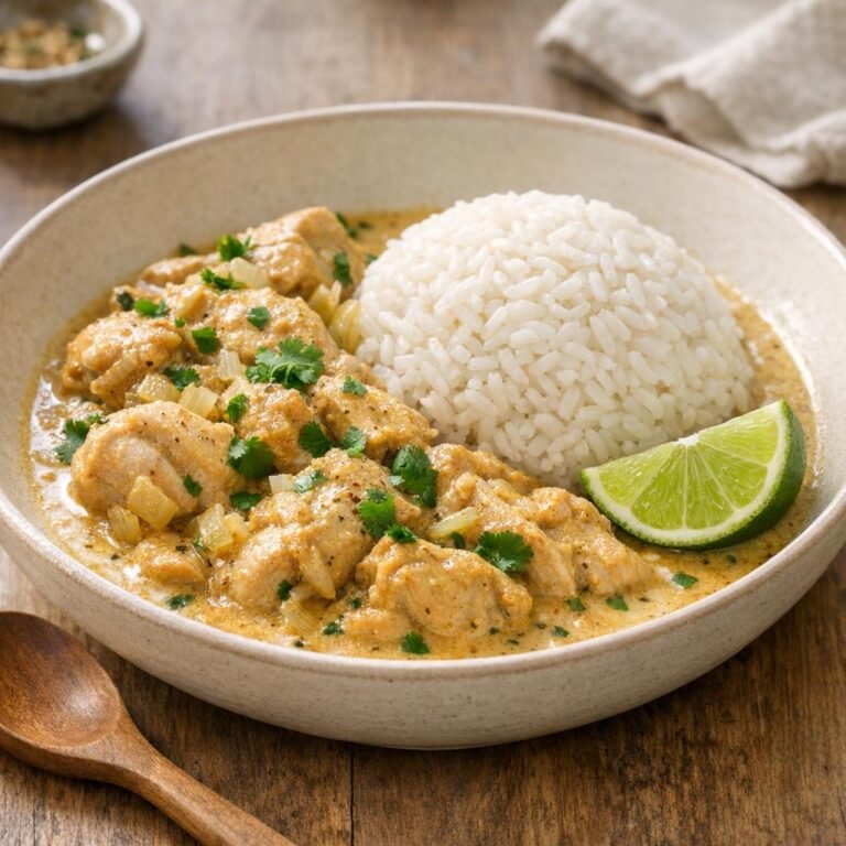 Curry blanc Rendang