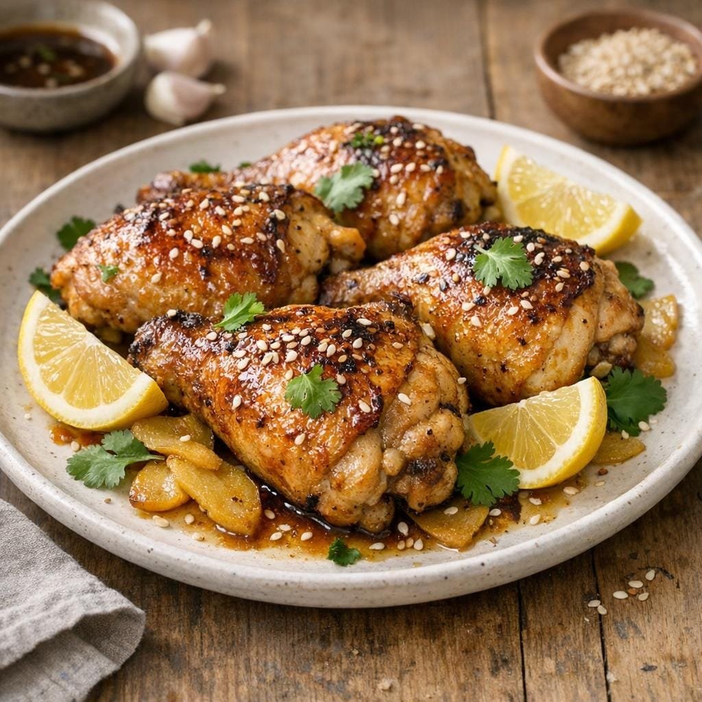 poulet au gingembre