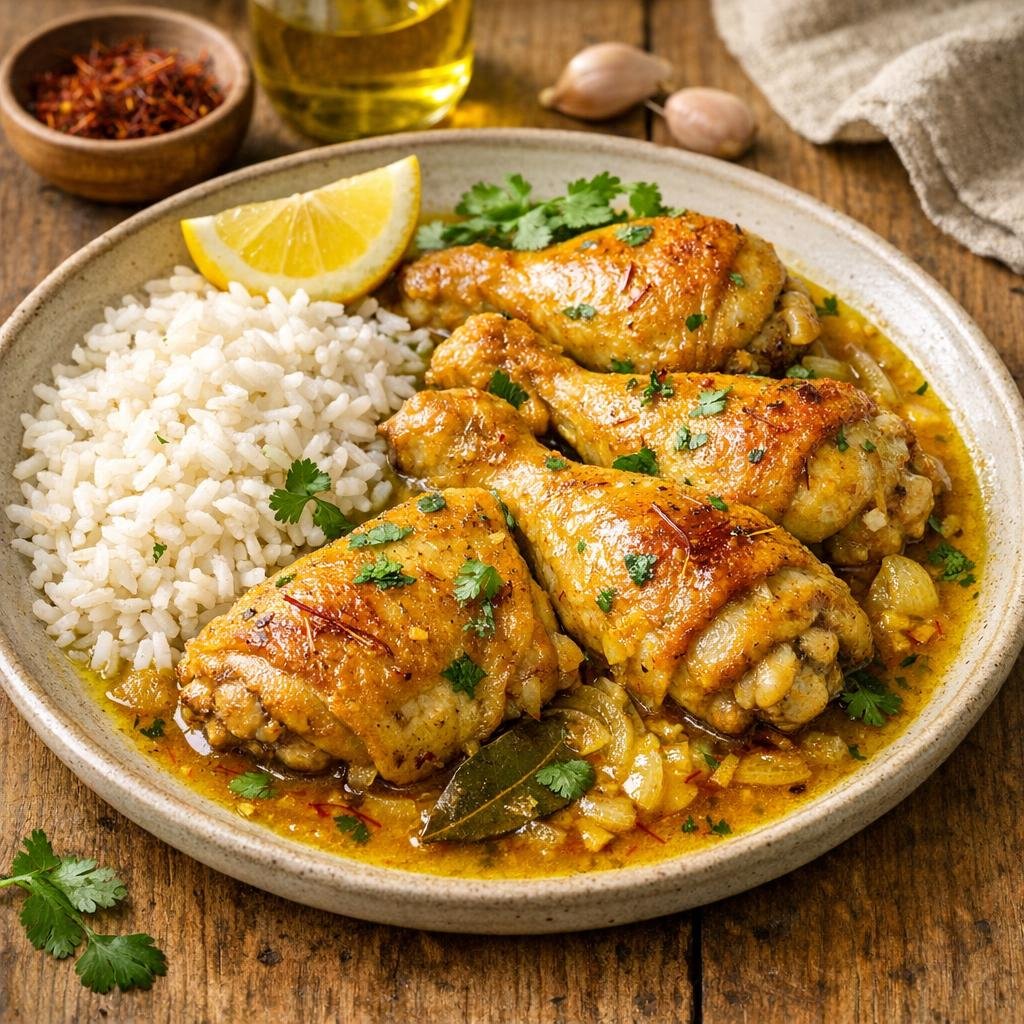 Poulet au safran