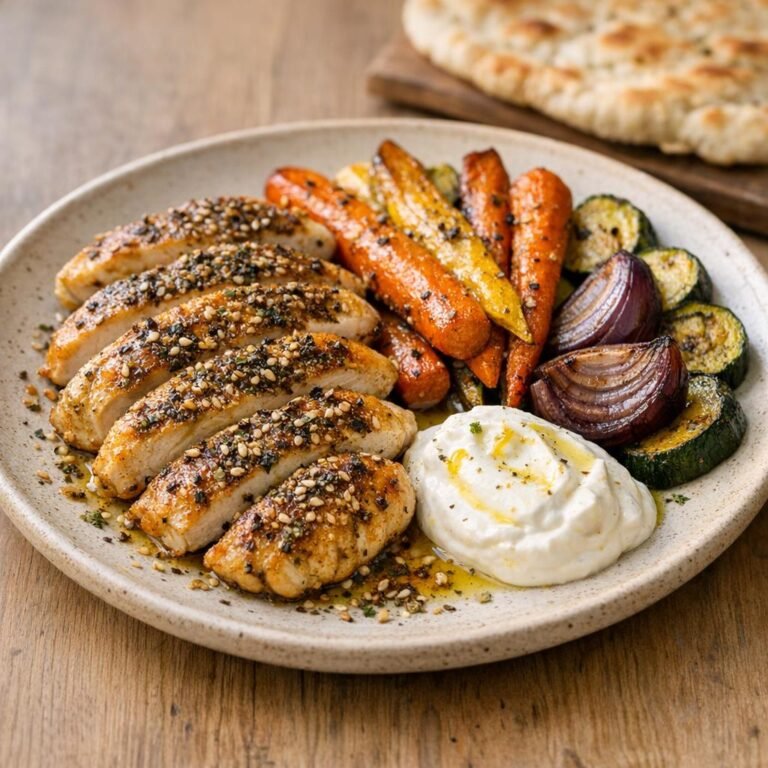 Poulet au zaatar